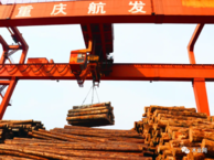 重庆航发佛耳岩港1-7月木材吞吐量同比增长19％