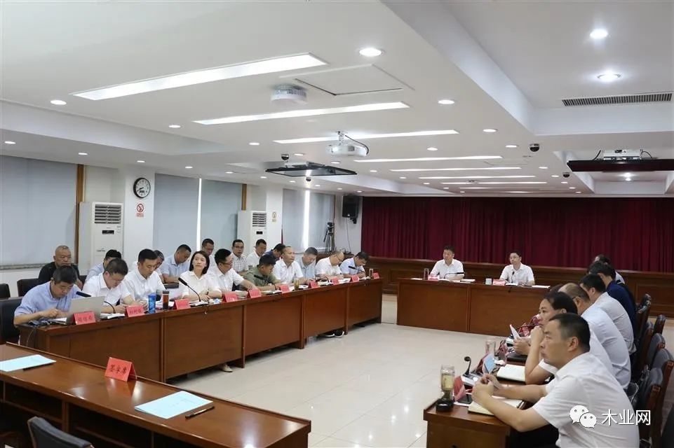 衢州开化县召开木制品整治工作推进会