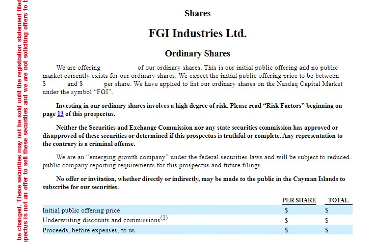 美国一卫浴企业拟IPO，中国上市卫浴企业为其大供应商