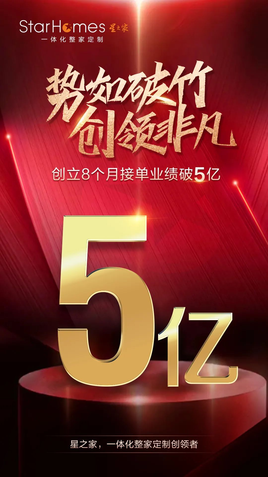欧派旗下整装“星之家”8个月业绩破5亿！